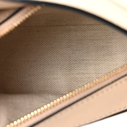 Loewe Calfskin Mini Woven Puzzle Bag Beige White 5 of 9