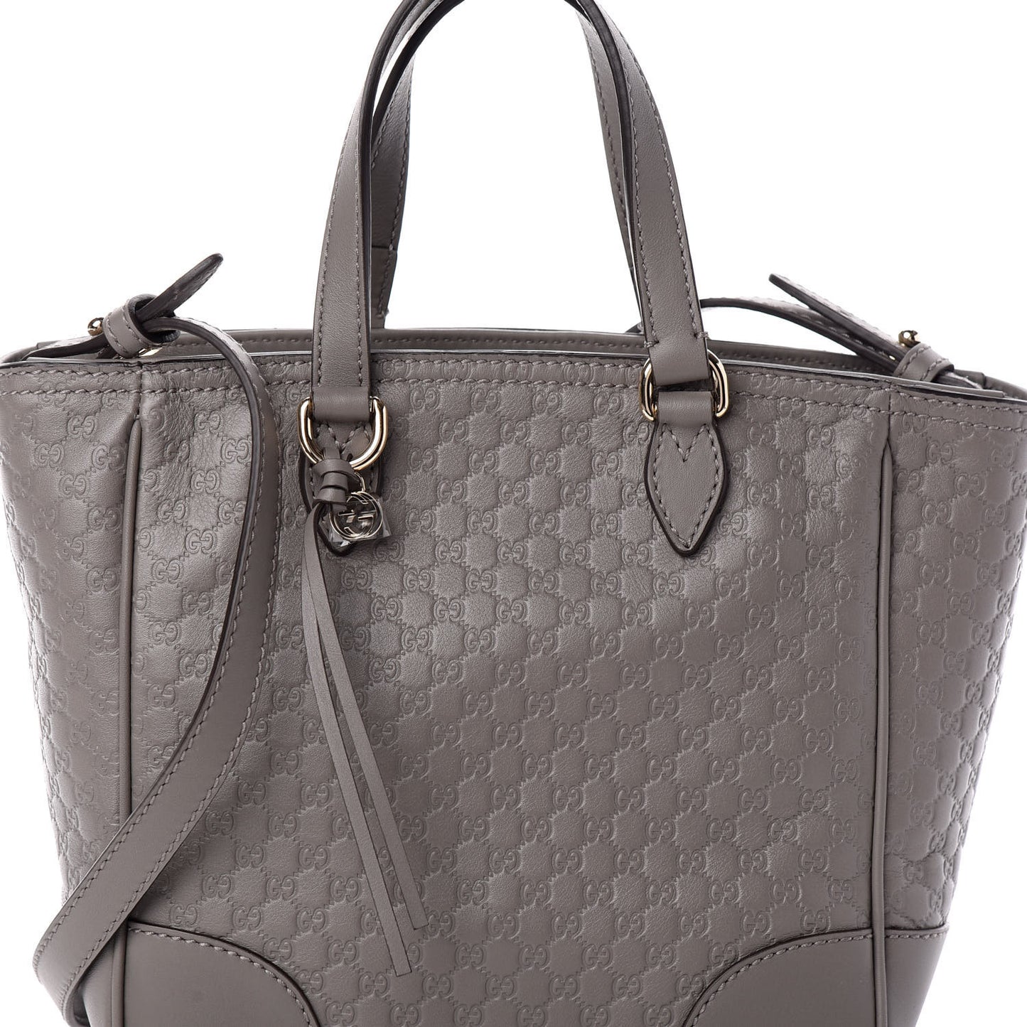 Microguccissima Small Bree Tote Graphite