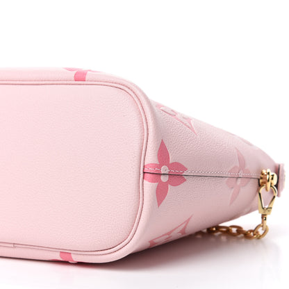 Louis Vuitton Empreinte Monogram Giant By The Pool Marshmallow Hobo PM Bouton De Rose 7 of 10