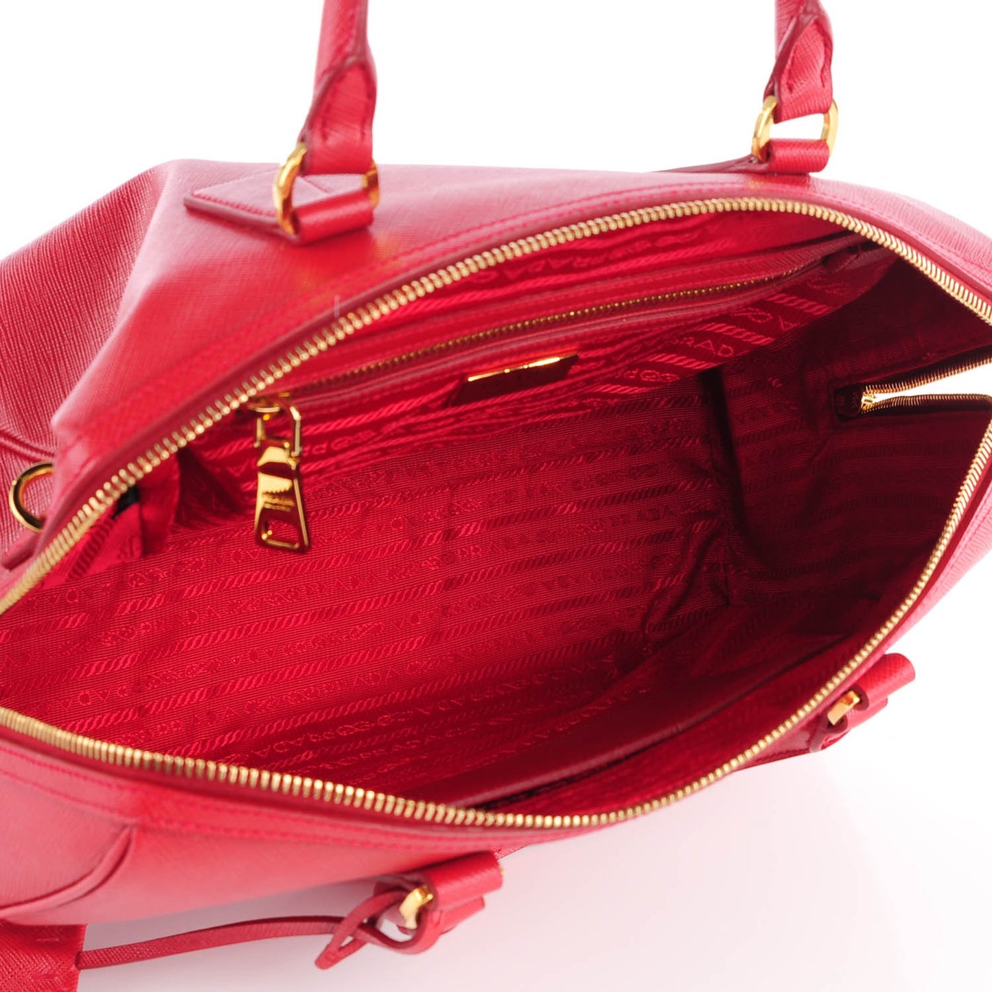 Saffiano Lux Bowler Fuoco