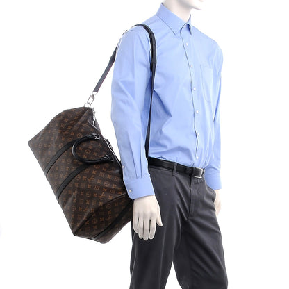 Louis Vuitton Monogram Macassar Keepall Bandouliere 45 2 of 8