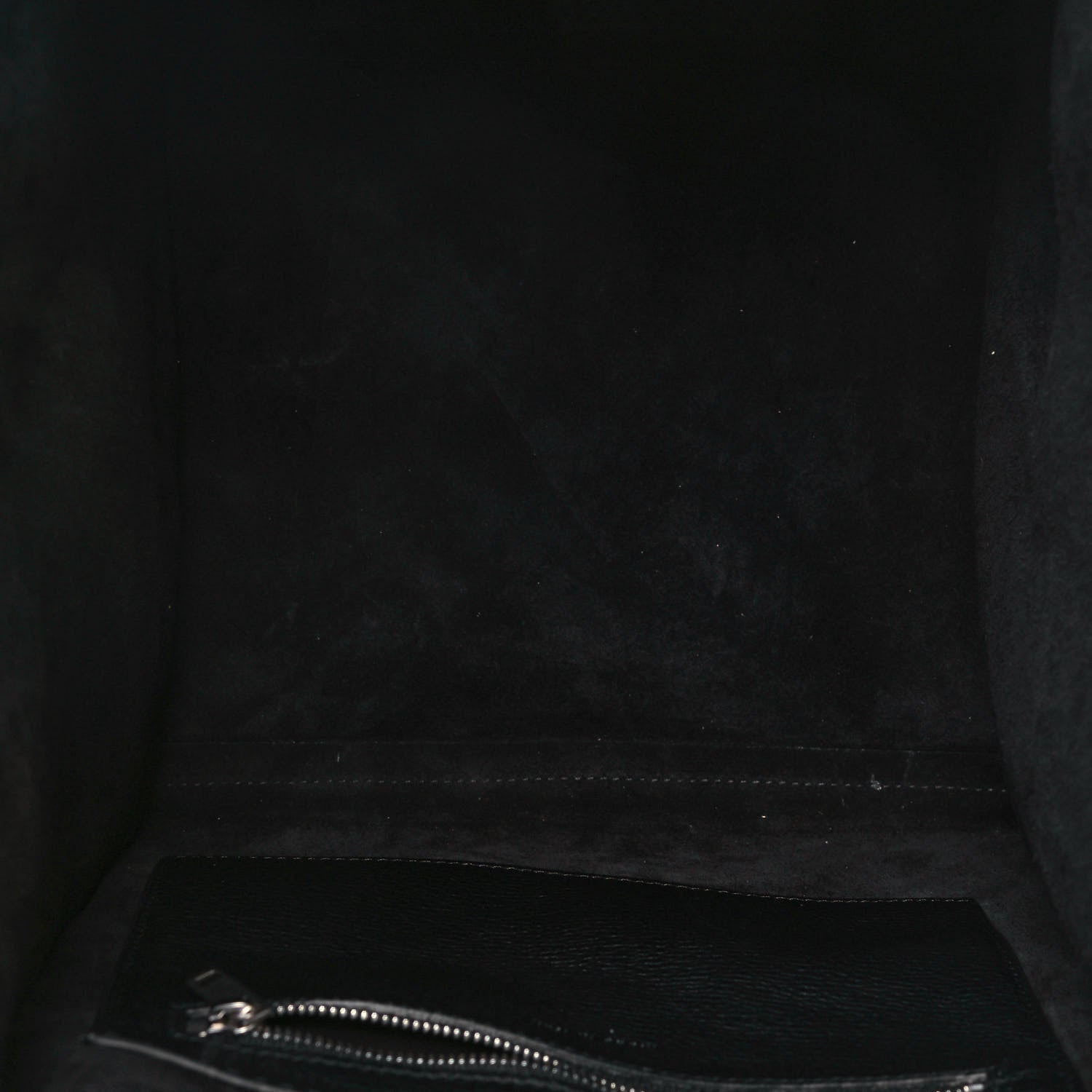 Celine Supple Grained Calfskin Small Long Strap Big Bag Black 5 of 10