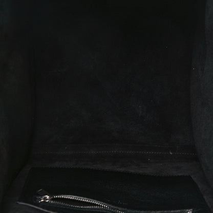 Celine Supple Grained Calfskin Small Long Strap Big Bag Black 5 of 10