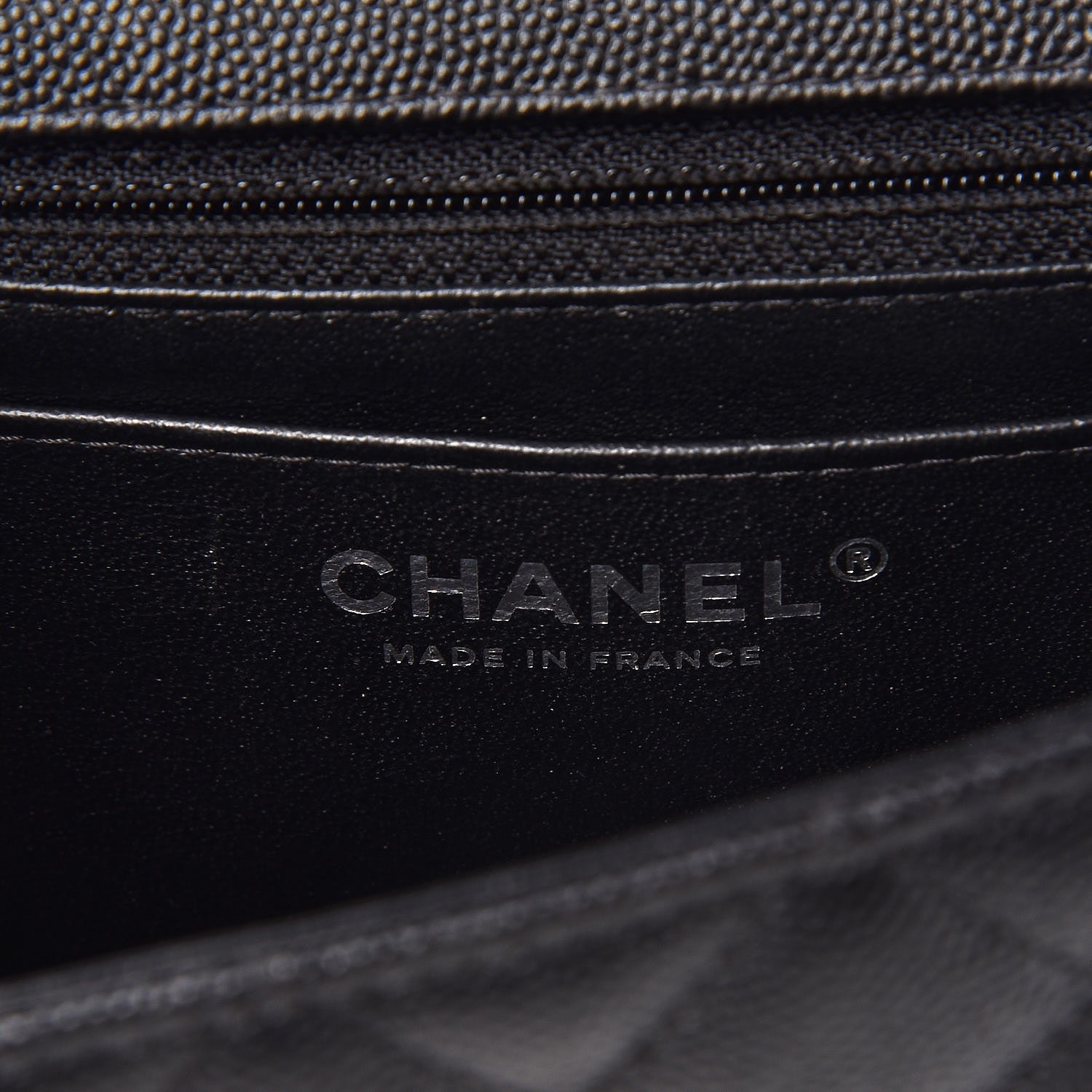Chanel Caviar Quilted Mini Rectangular Flap Black 6 of 8