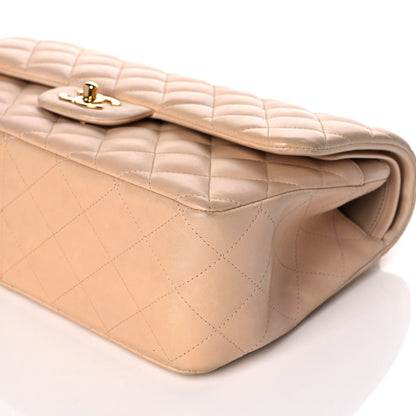 Chanel Lambskin Quilted Jumbo Double Flap Beige Clair 11 of 11