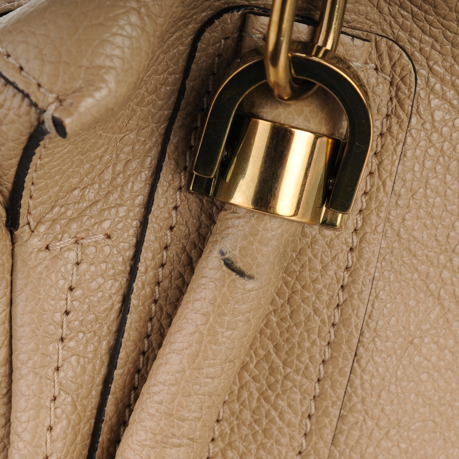 Chloe Calfskin Medium Paraty Beige 9 of 9