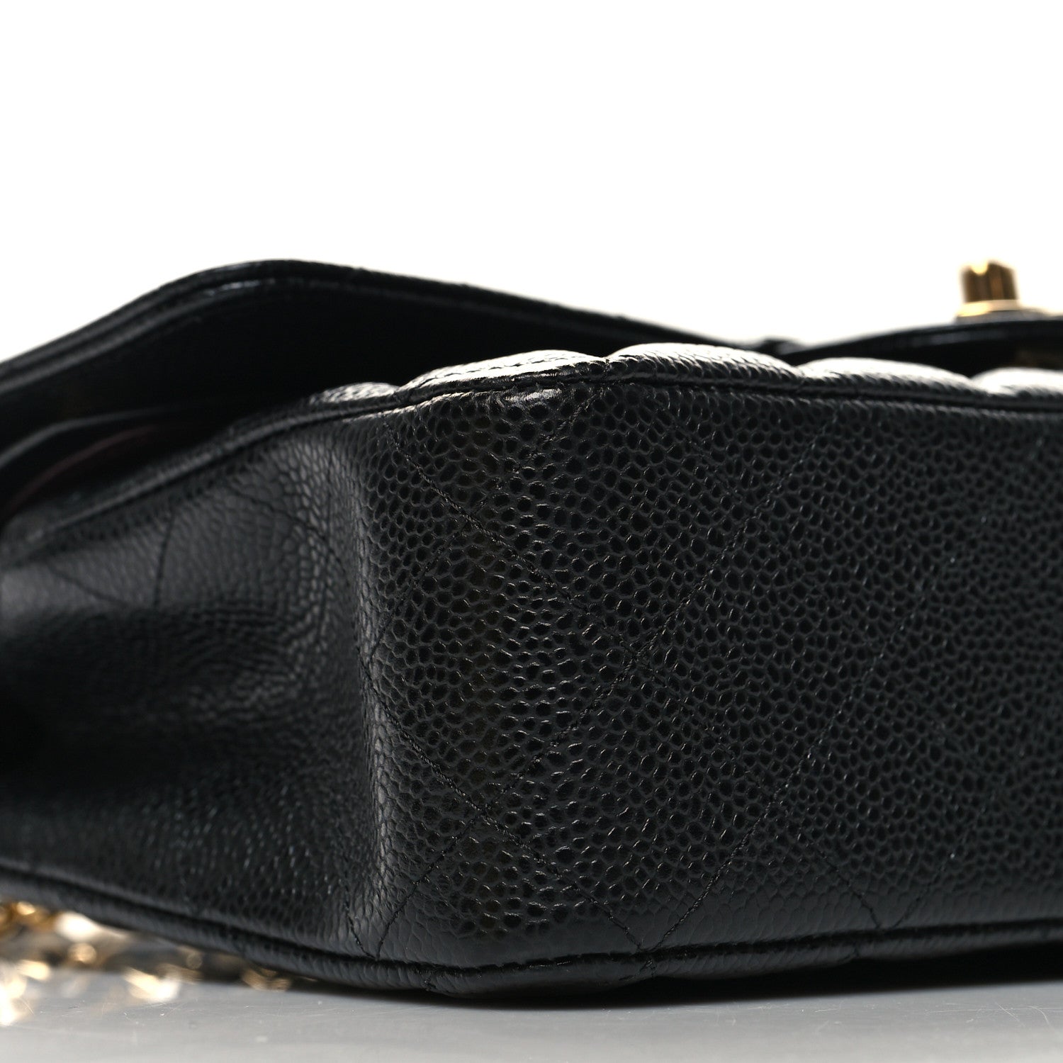 Chanel Caviar Quilted Medium Double Flap Black 9 of 11
