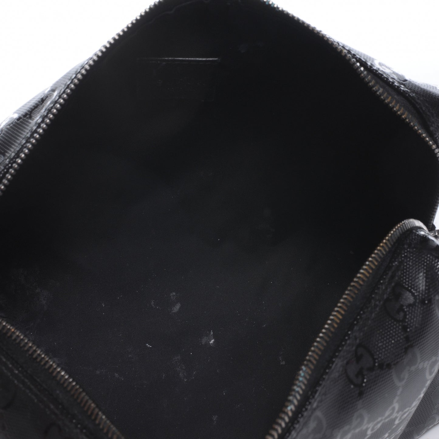 Guccissima Cosmetic Case Black