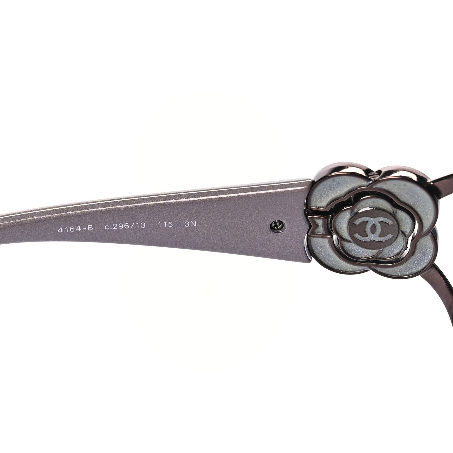 Chanel Camellia CC Sunglasses 4164-B Bronze 6 of 7