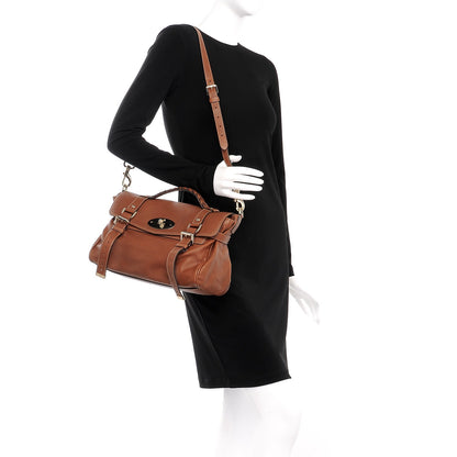 Mulberry Small Grain Calf Medium Alexa Oak 2 of 8
