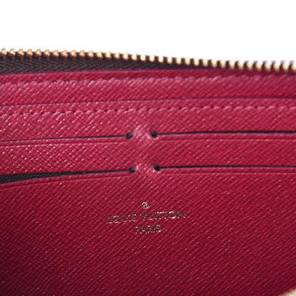 Louis Vuitton Monogram Clemence Wallet Fuchsia 5 of 5