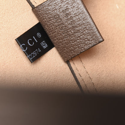 Gucci GG Supreme Monogram Web Ophidia Tote Brown 8 of 11