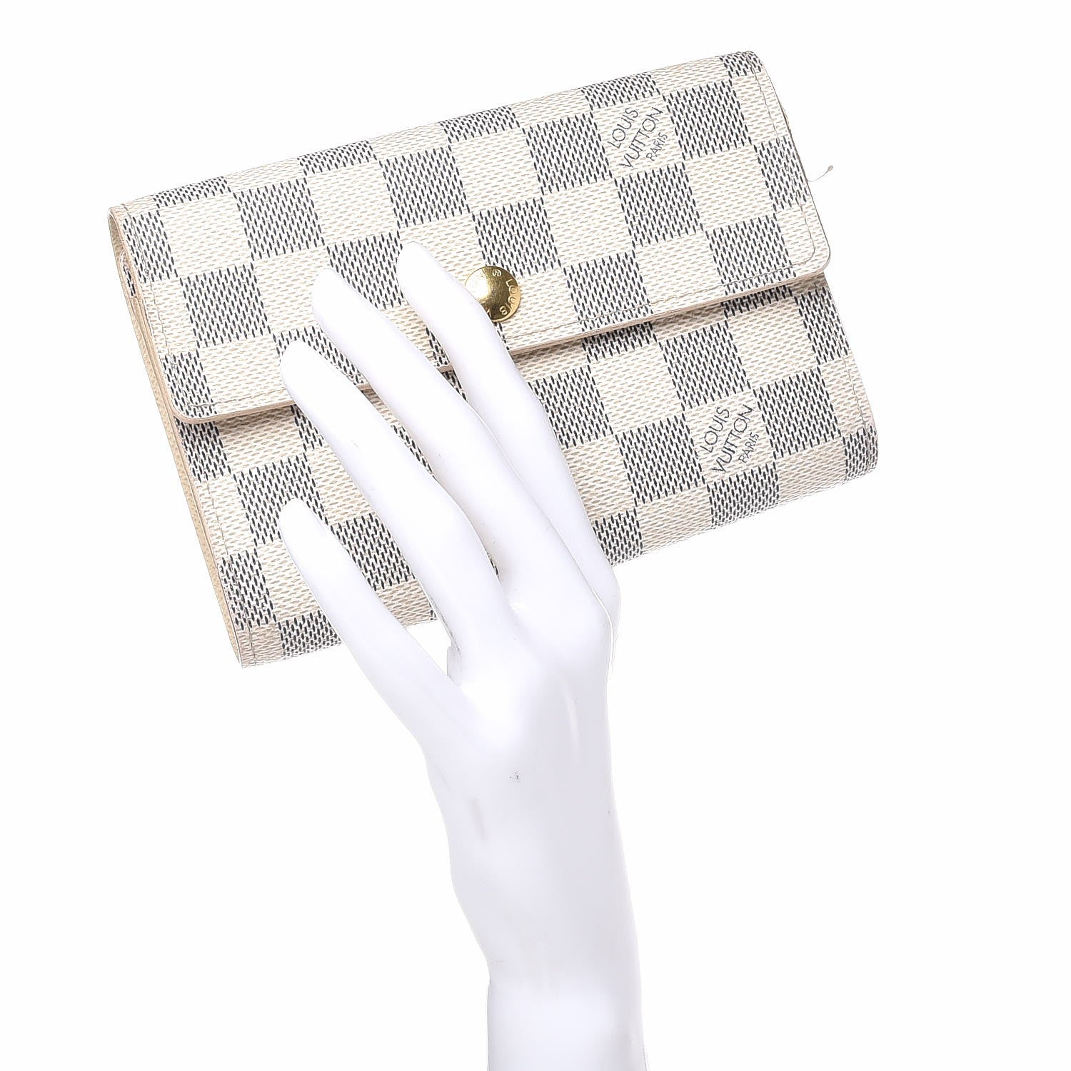 Louis Vuitton Damier Azur Alexandra Wallet 2 of 16