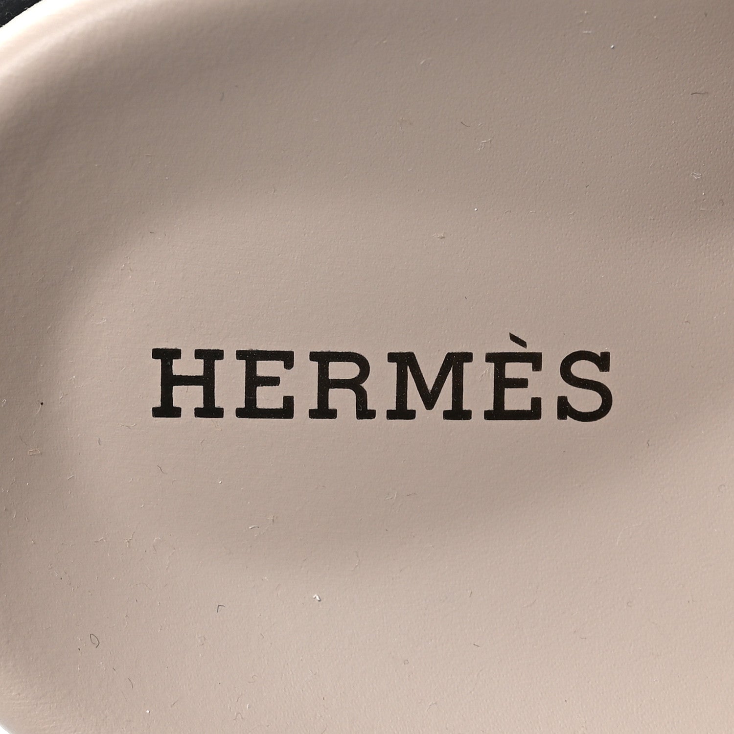 Hermes Calfskin Womens Chypre Sandals 37.5 Beige Mastic 8 of 10