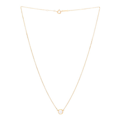 Tiffany 18K Yellow Gold Diamond .45ct Elsa Peretti Diamonds by the Yard Pendant Necklace 3 of 8