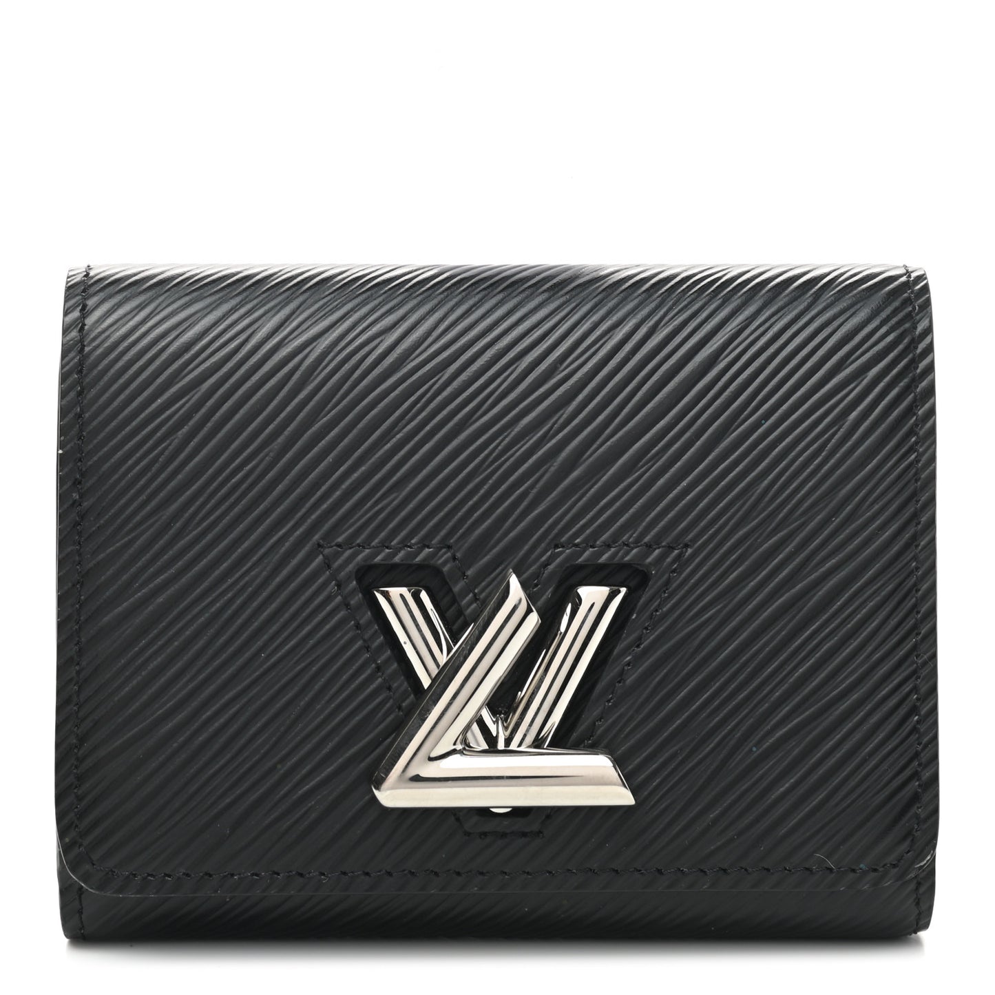 Epi Twist Compact Wallet Black