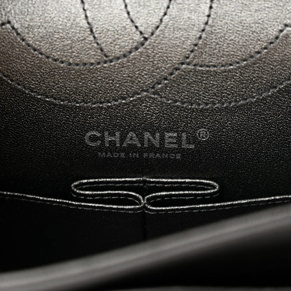 Chanel Metallic Sheepskin Quilted 2.55 Reissue 225 Flap Charcoal 6 of 11