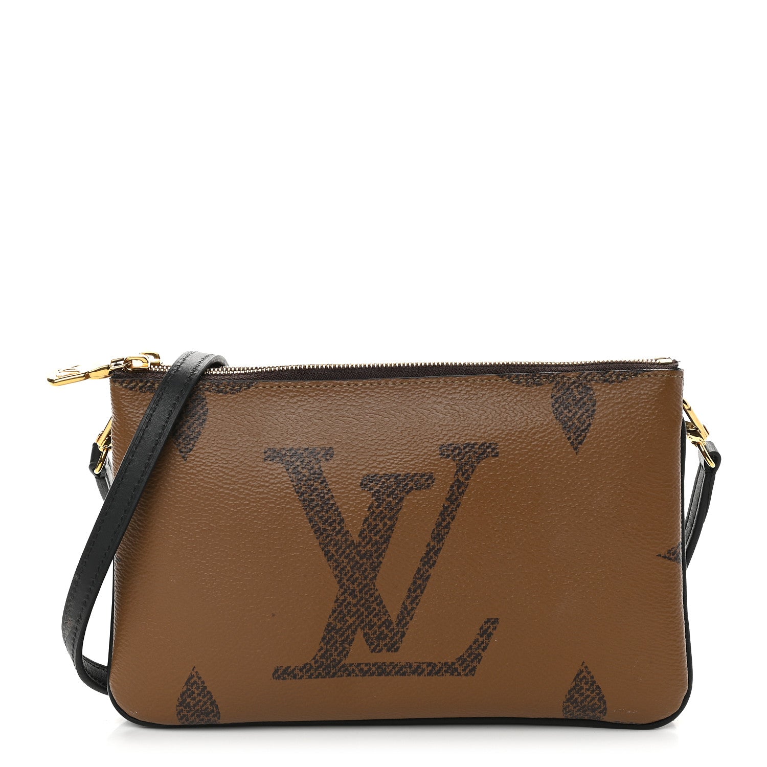 Louis Vuitton Reverse Monogram Giant Double Zip Pochette 1 of 9