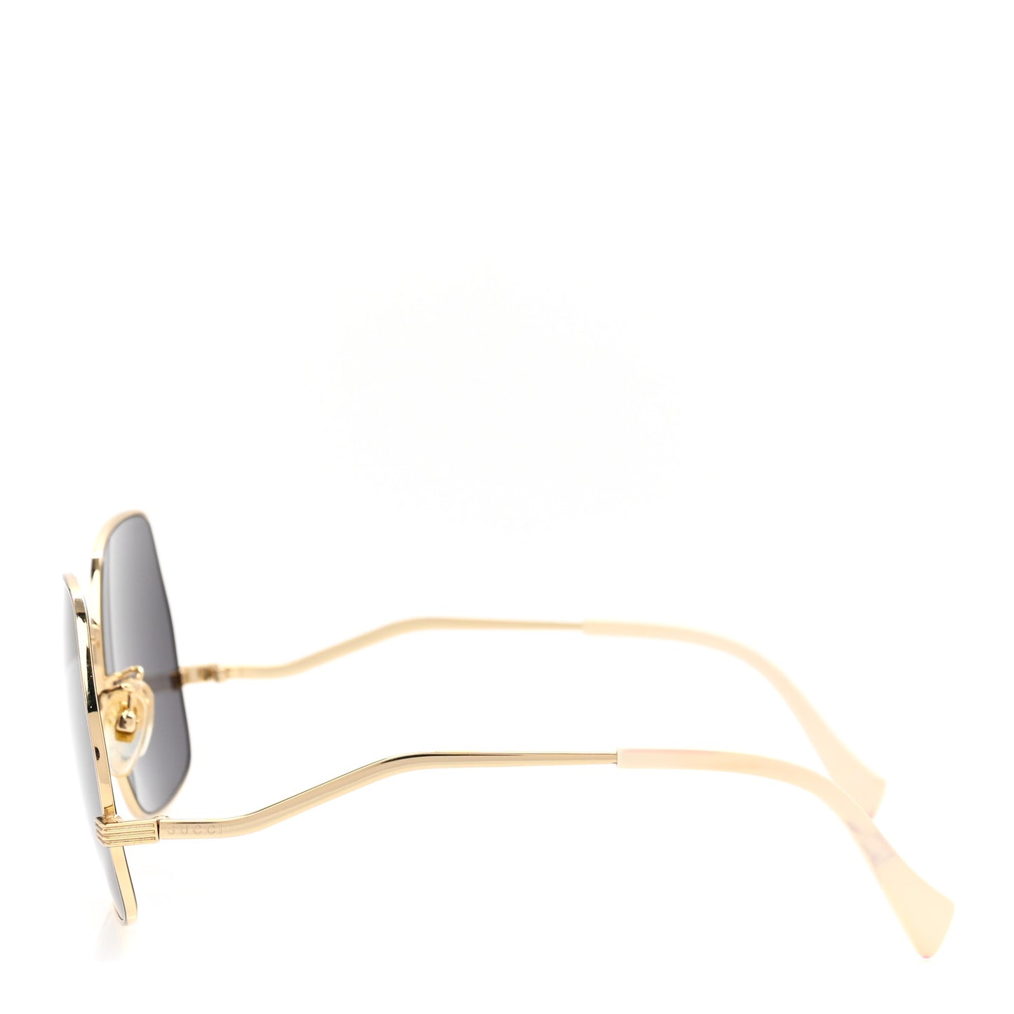 Metal Frame Sunglasses GG0972S Gold Brown