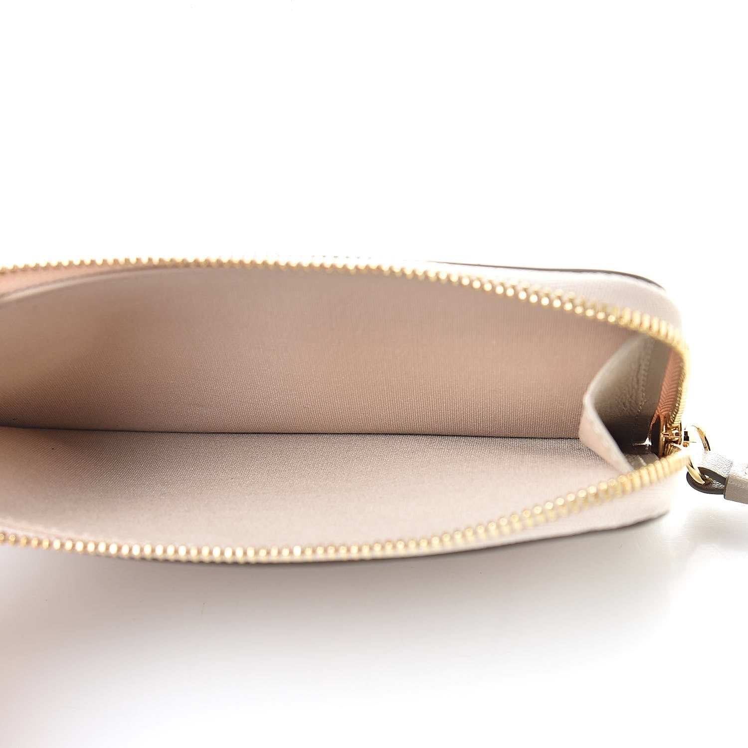 Chloe Smooth Calfskin Little Horses Embroidered Medium Signature Wallet Pastel Grey 5 of 8