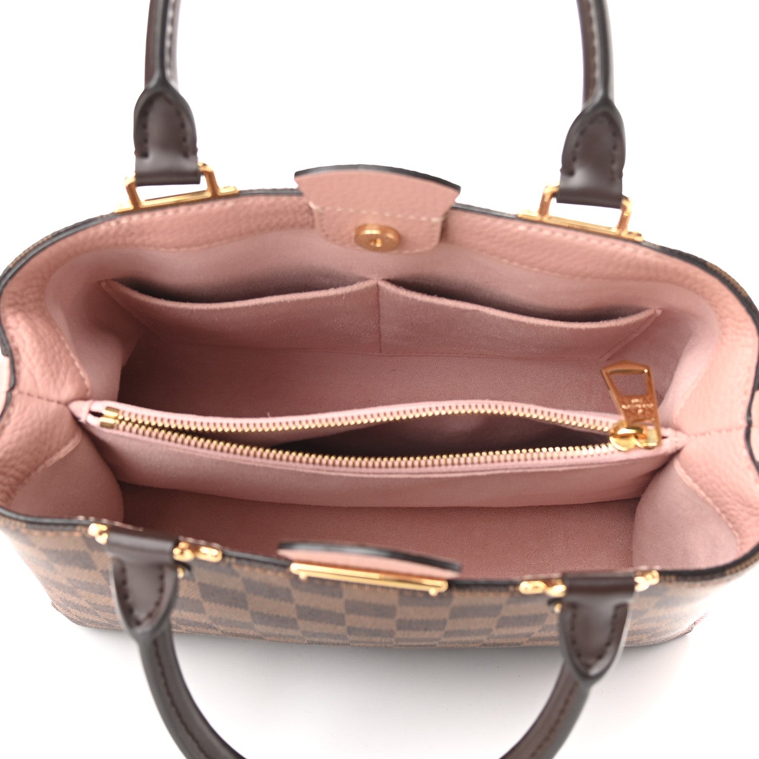 Louis Vuitton Damier Ebene Cuir Taurillon Brittany Magnolia 5 of 7