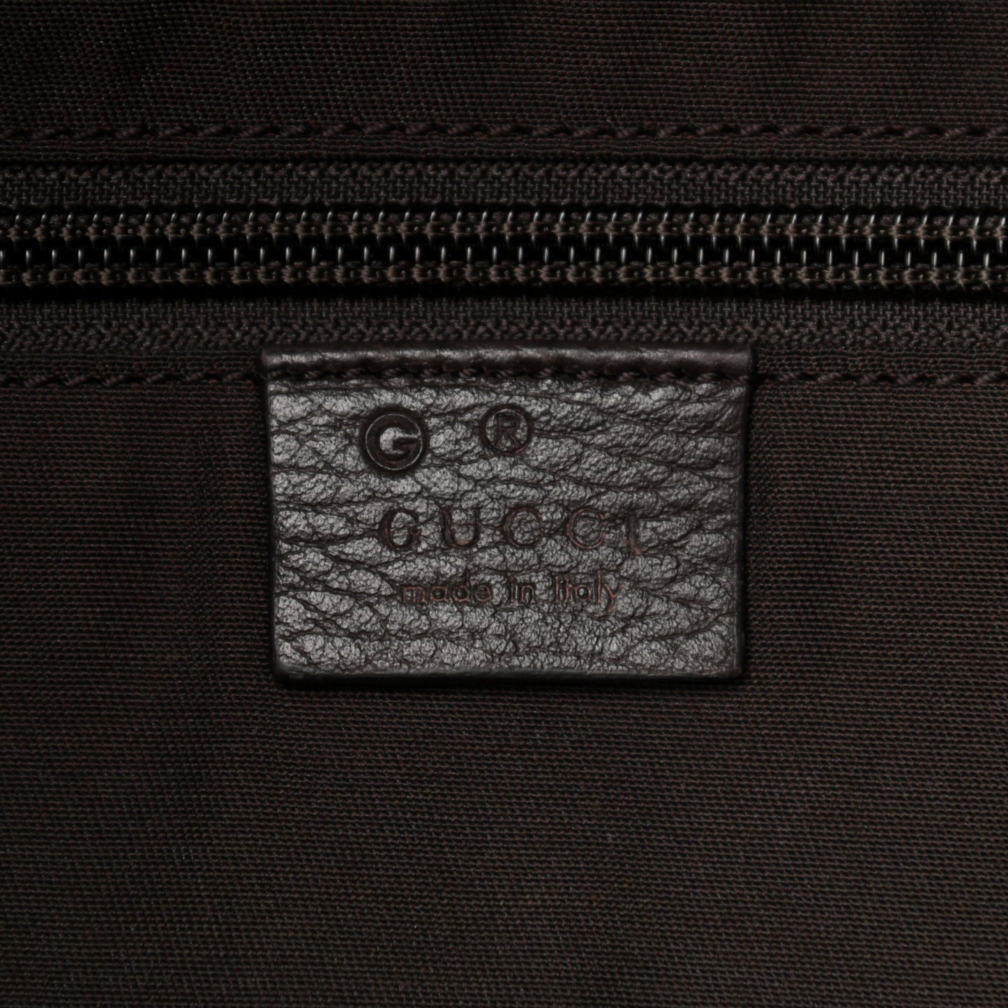 Crystal Monogram Backpack Dark Brown