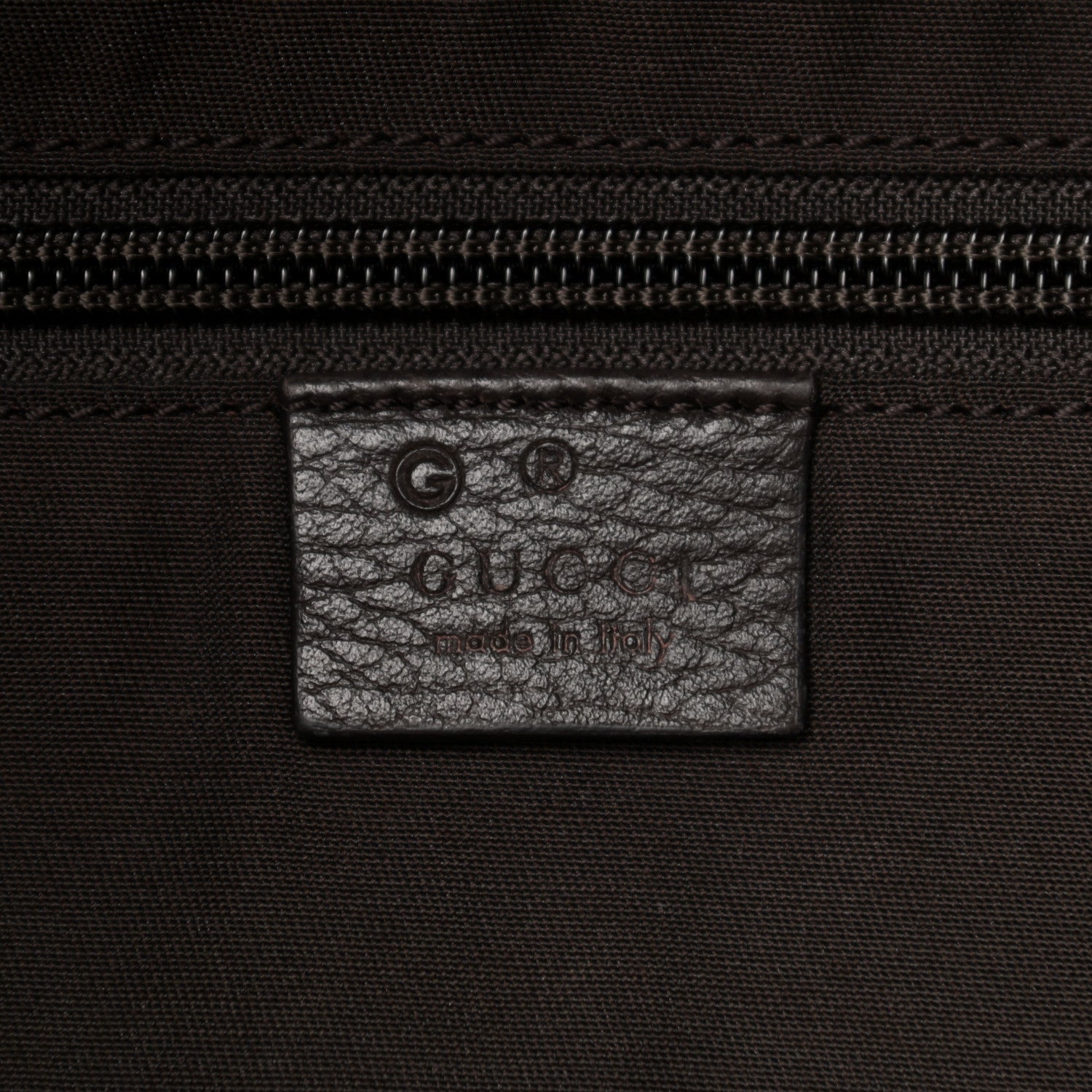 Gucci Crystal Monogram Backpack Dark Brown 6 of 19