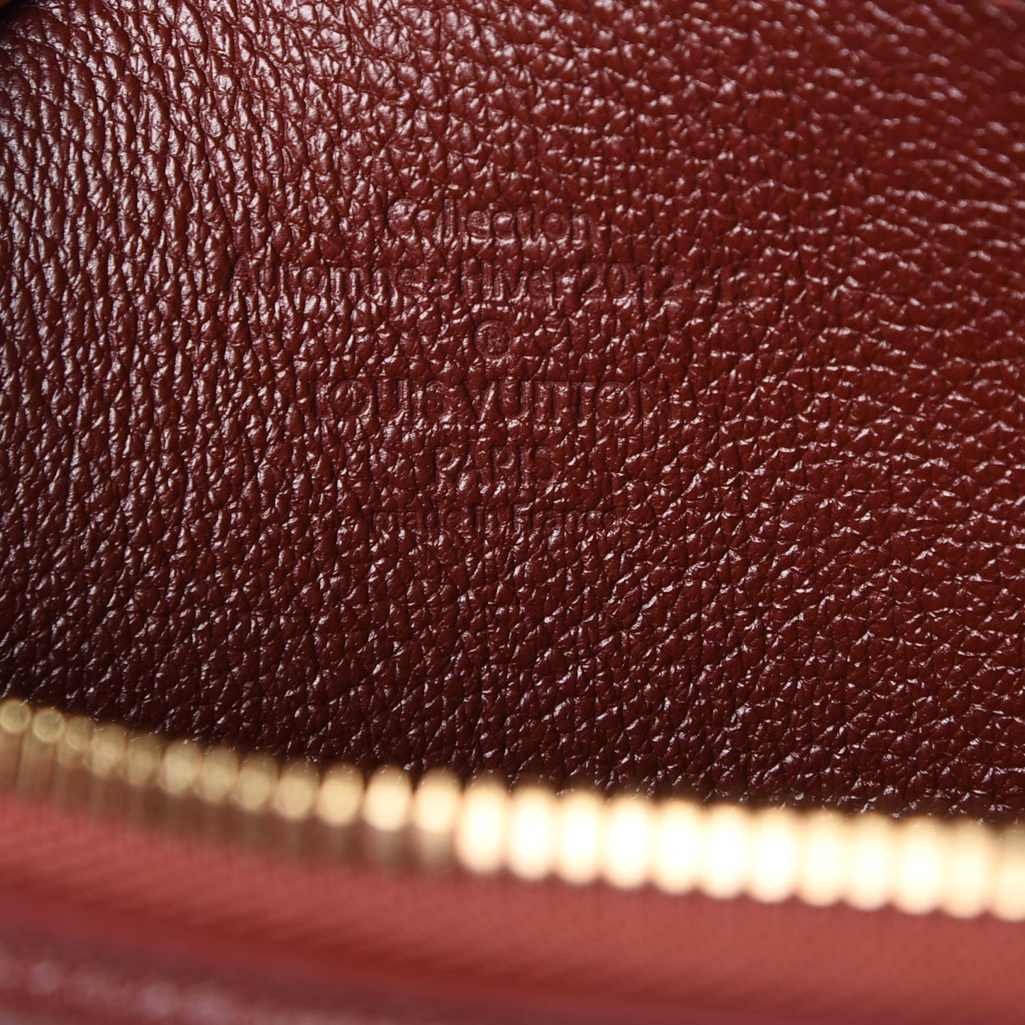 Monogram Golden Arrow Speedy Burgundy