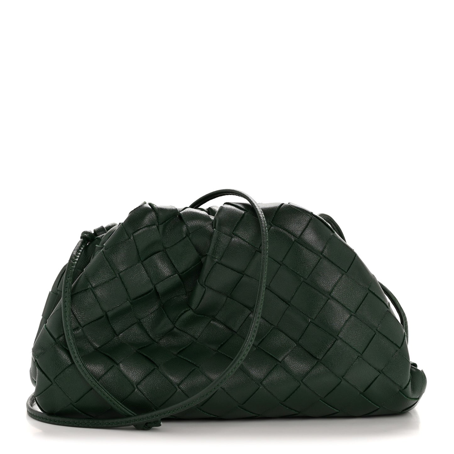 Nappa Intrecciato The Mini Pouch Raintree