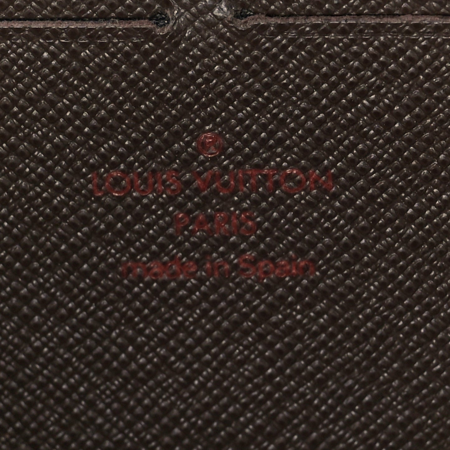 Damier Ebene Zippy Wallet