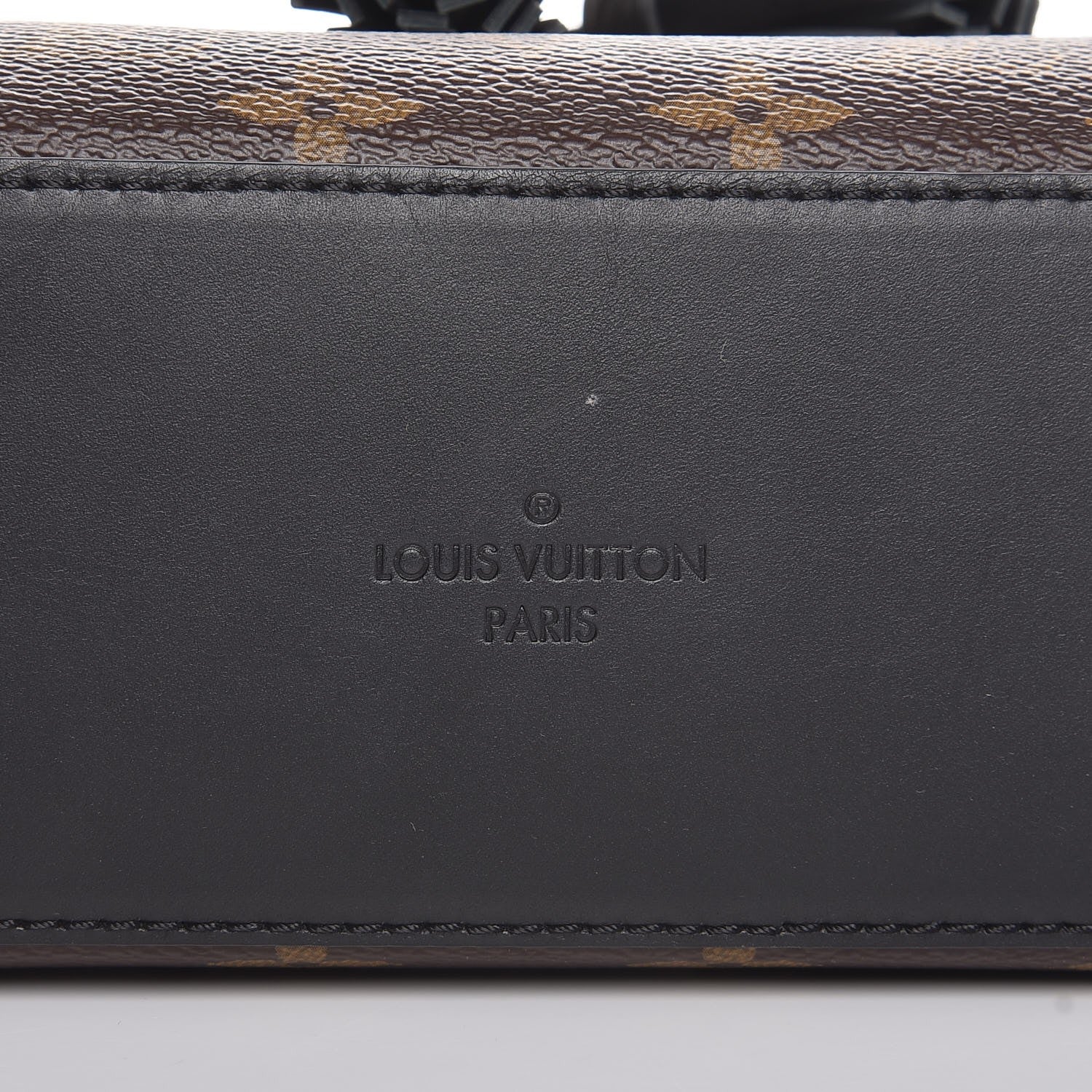 Louis Vuitton Monogram Saintonge Black 8 of 9