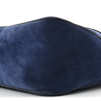 Celine Suede Medium Gourmette Ocean Blue 9 of 11