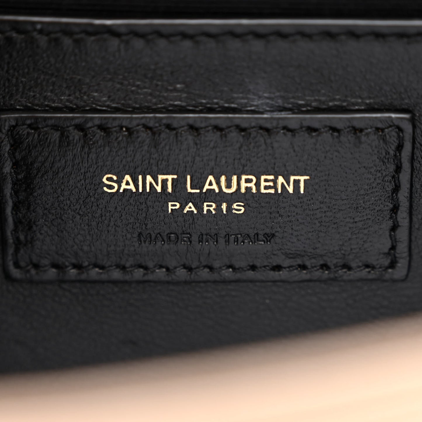 Grain De Poudre Small Monogram Kate Satchel Dark Beige
