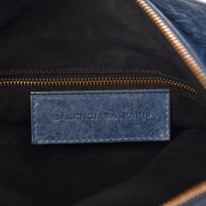 Balenciaga Chevre Classic Hardware Purse Bleu 10 of 11