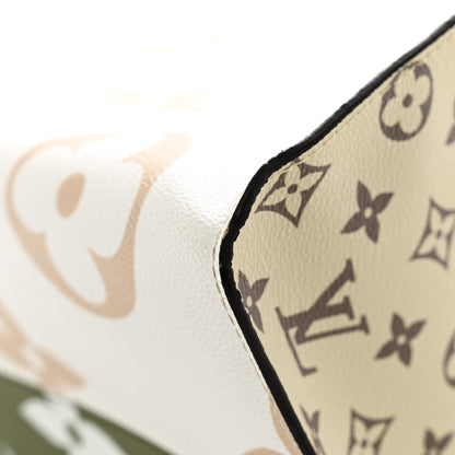 Louis Vuitton Monogram Giant Onthego GM Kaki Beige 11 of 12