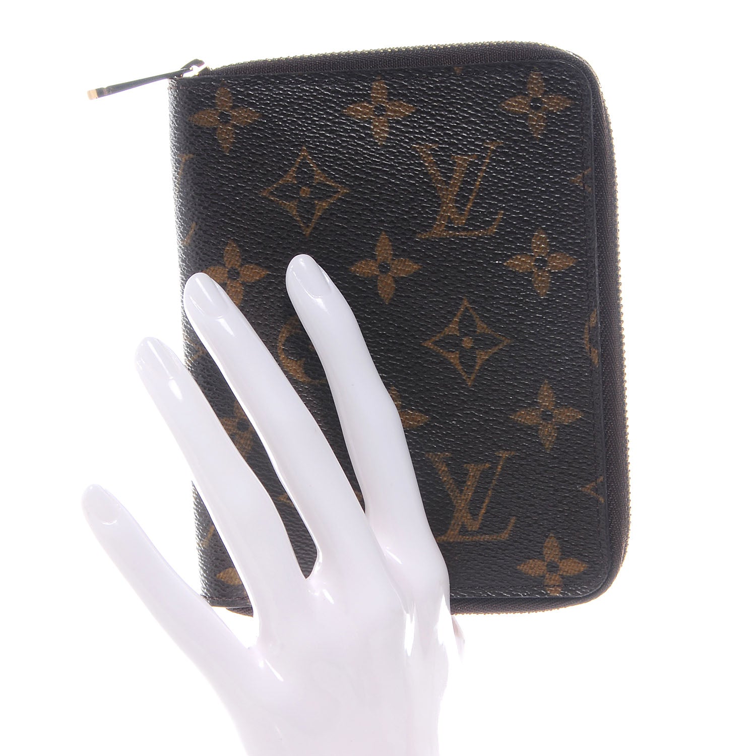Louis Vuitton Monogram Zipped Passport Holder Wallet 2 of 8