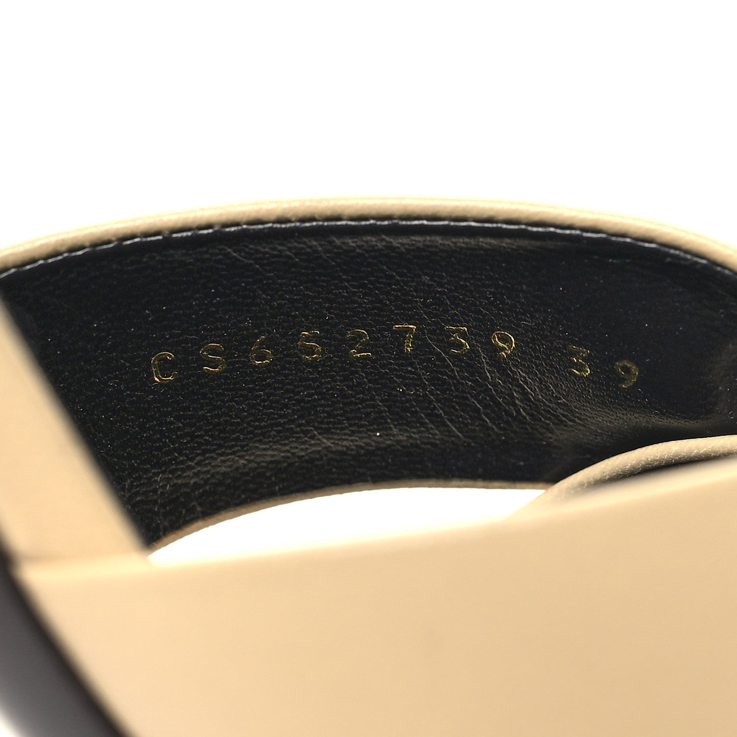 Saint Laurent Lambskin Bianca Mules 39 Beige 6 of 8