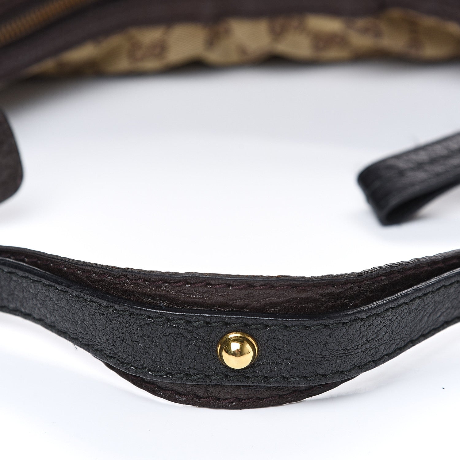 Gucci Monogram Medium Interlocking Hobo Dark Brown 11 of 11