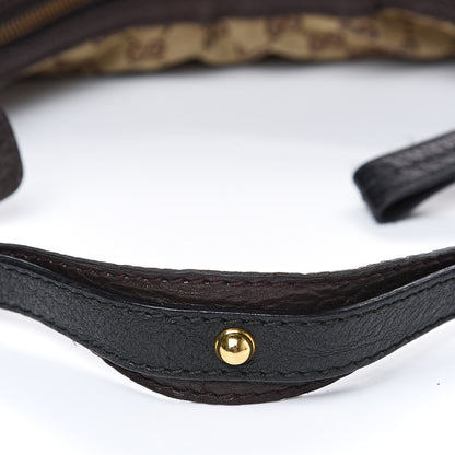 Gucci Monogram Medium Interlocking Hobo Dark Brown 11 of 11