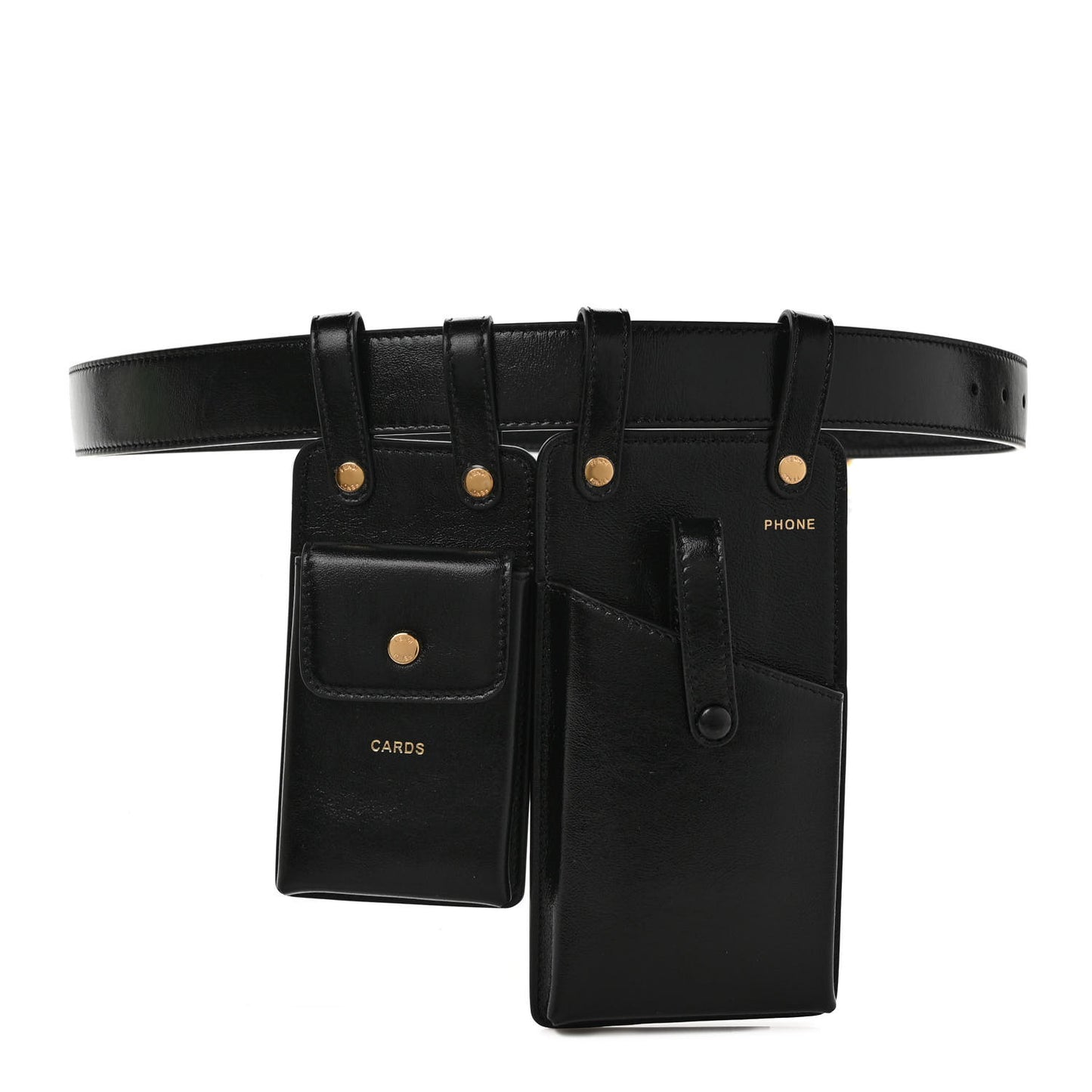 Vitello Glacier Utility Belt Pouch Black