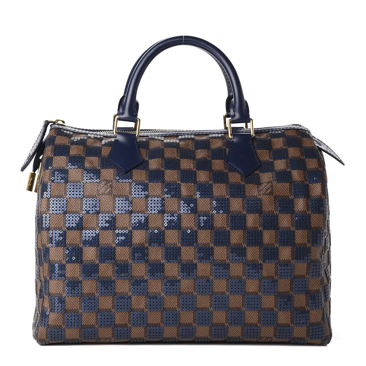 Damier Paillettes Speedy 30 Blue