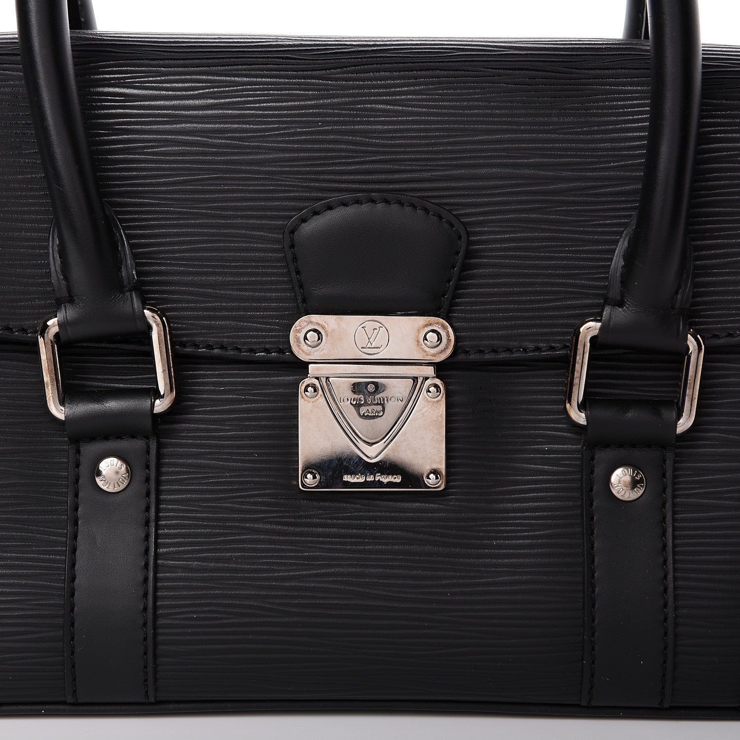 Louis Vuitton Epi Segur PM Black 8 of 13