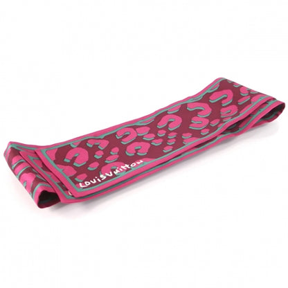 Louis Vuitton Silk Leopard Bandeau 1 of 7
