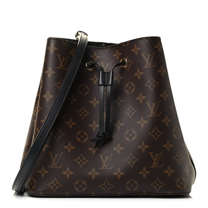 Louis Vuitton Monogram Neonoe MM Black 1 of 4