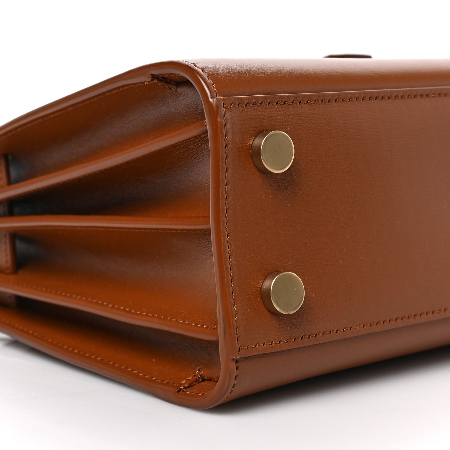 Calfskin Nano Sac De Jour Brown