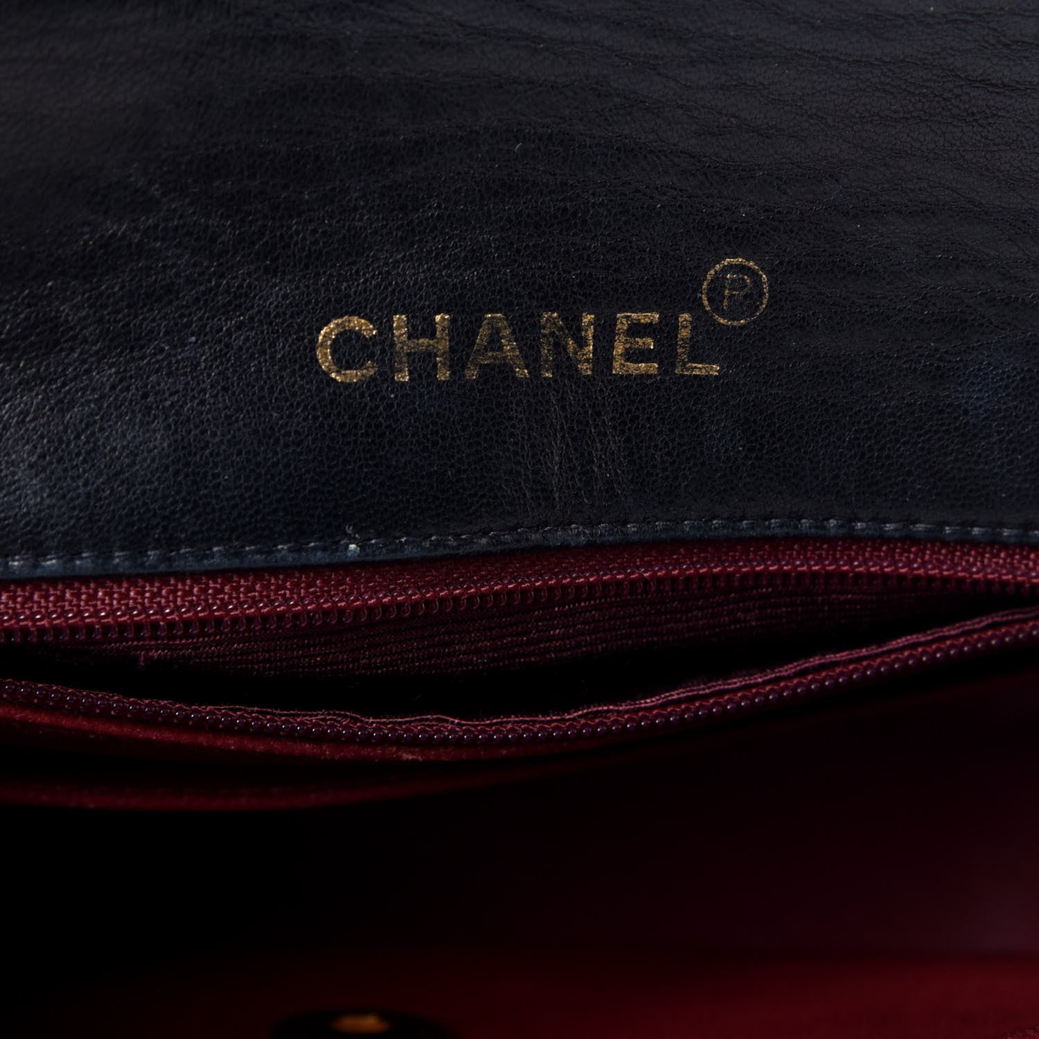 Chanel Lambskin Quilted Mini Square Flap Black 6 of 8