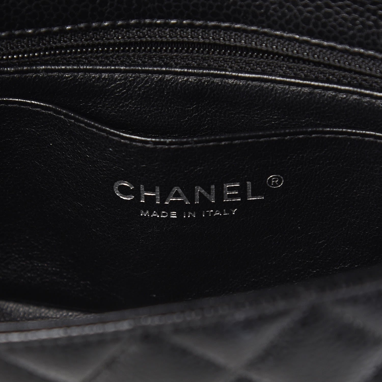 Chanel Caviar Quilted Mini Rectangular Flap Black 6 of 7