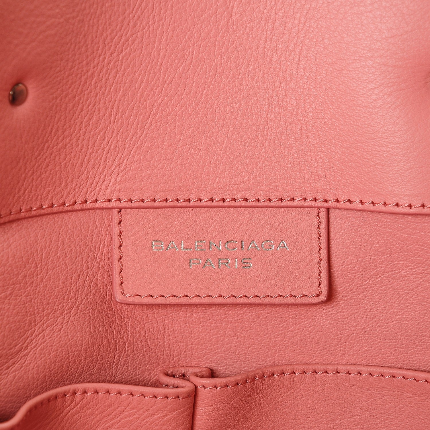 Balenciaga Veau Papier A4 Zip Around Tote Rose Flamingo 6 of 6