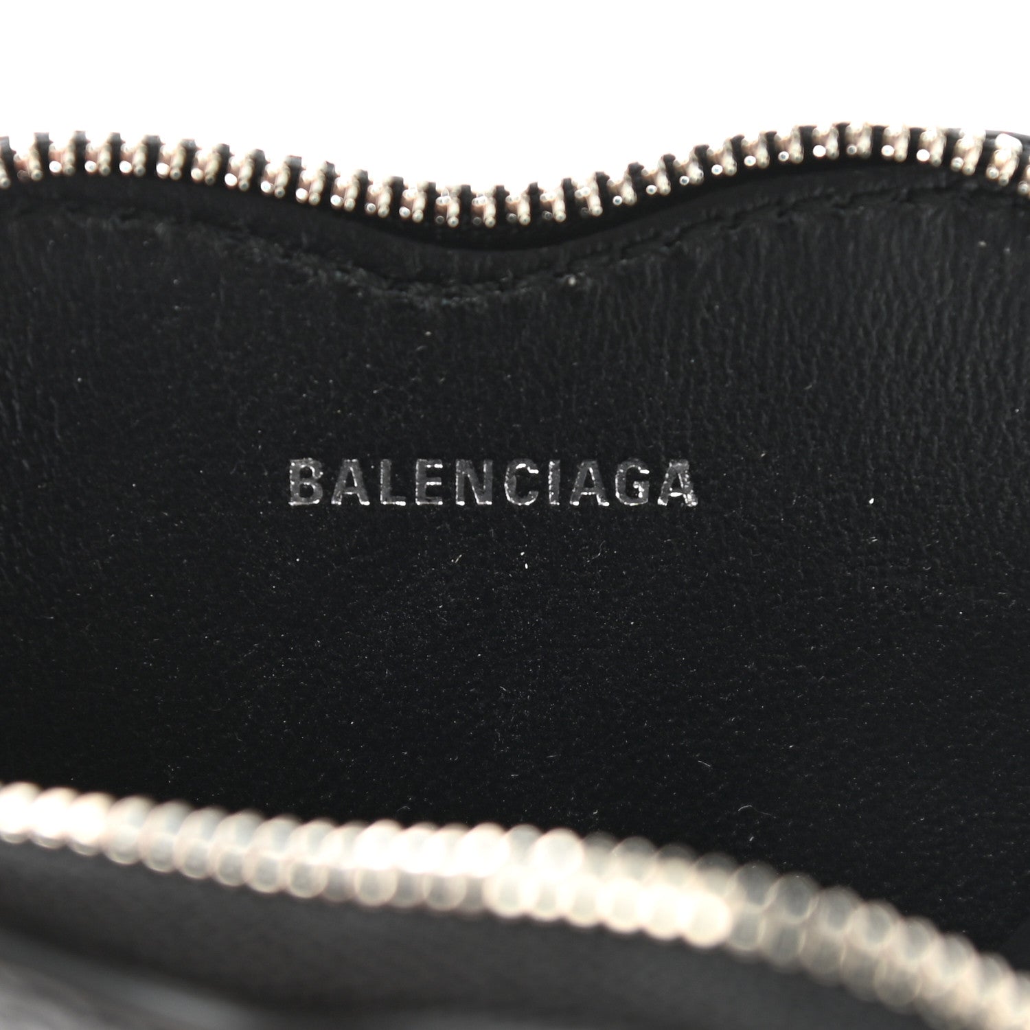 Balenciaga Agneau Le Cagole Clip On Card Mirror Black 9 of 11