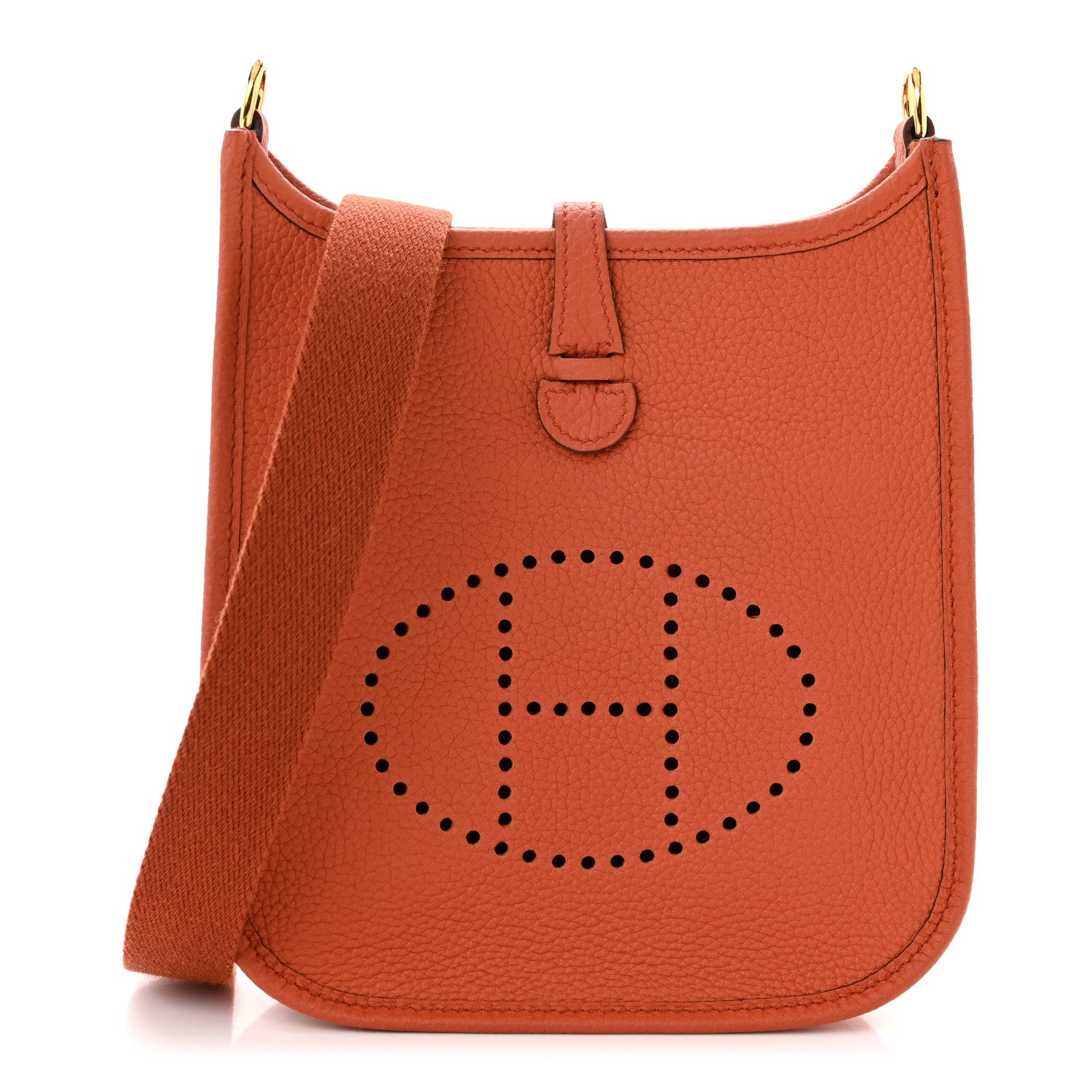 Hermes Taurillon Maurice Evelyne TPM Terre Battue Cuivre 1 of 11